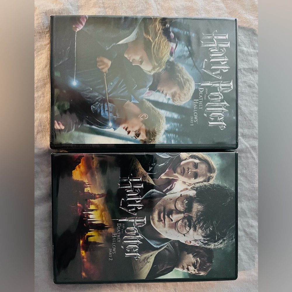 Harry Potter, one and two brand new DVDs